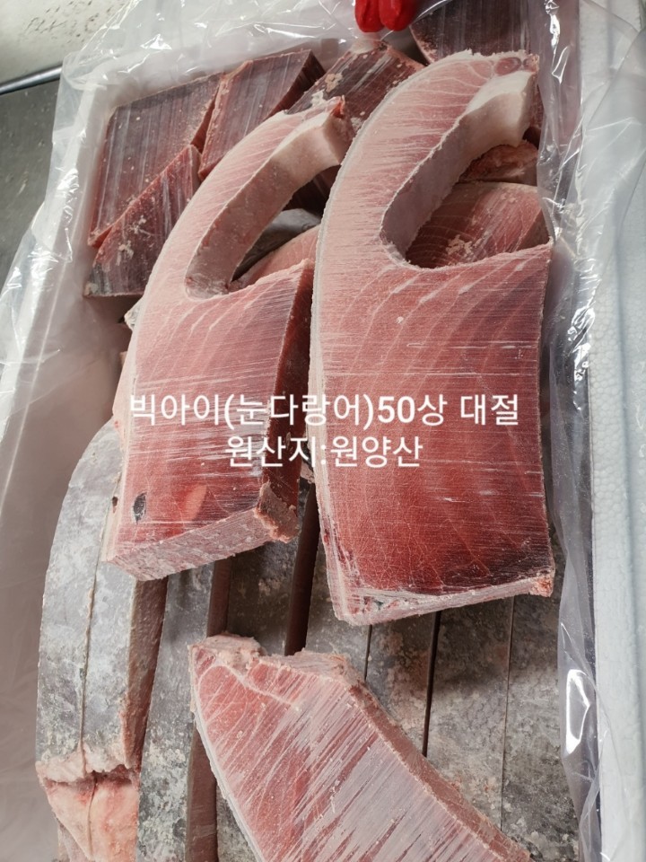 눈다랑어 50상 대절